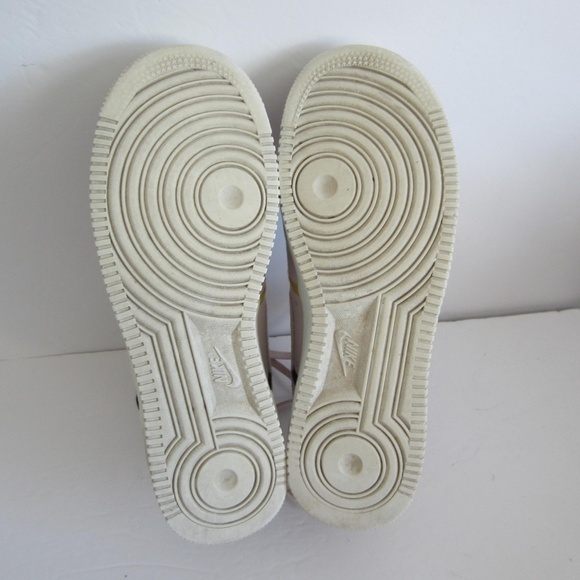 Nike Air Force One shoes’07 Women's 10.5 Low LX 'Stitched Canvas-siltstone Red - Picture 13 of 15